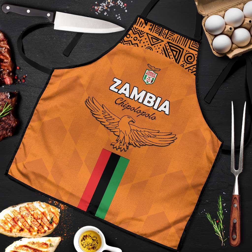 Zambia Football Apron Go Chipolopolo Go - Wonder Print Shop