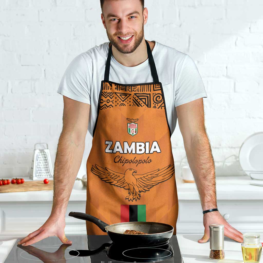 Zambia Football Apron Go Chipolopolo Go - Wonder Print Shop