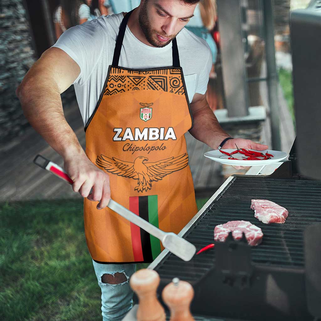 Zambia Football Apron Go Chipolopolo Go - Wonder Print Shop