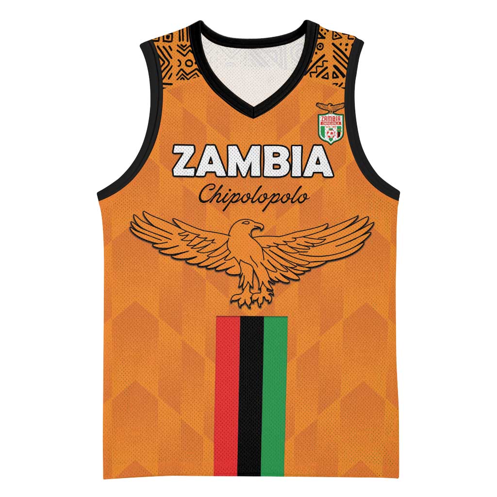 Custom Zambia Football Basketball Jersey Go Chipolopolo Go - Wonder Print Shop