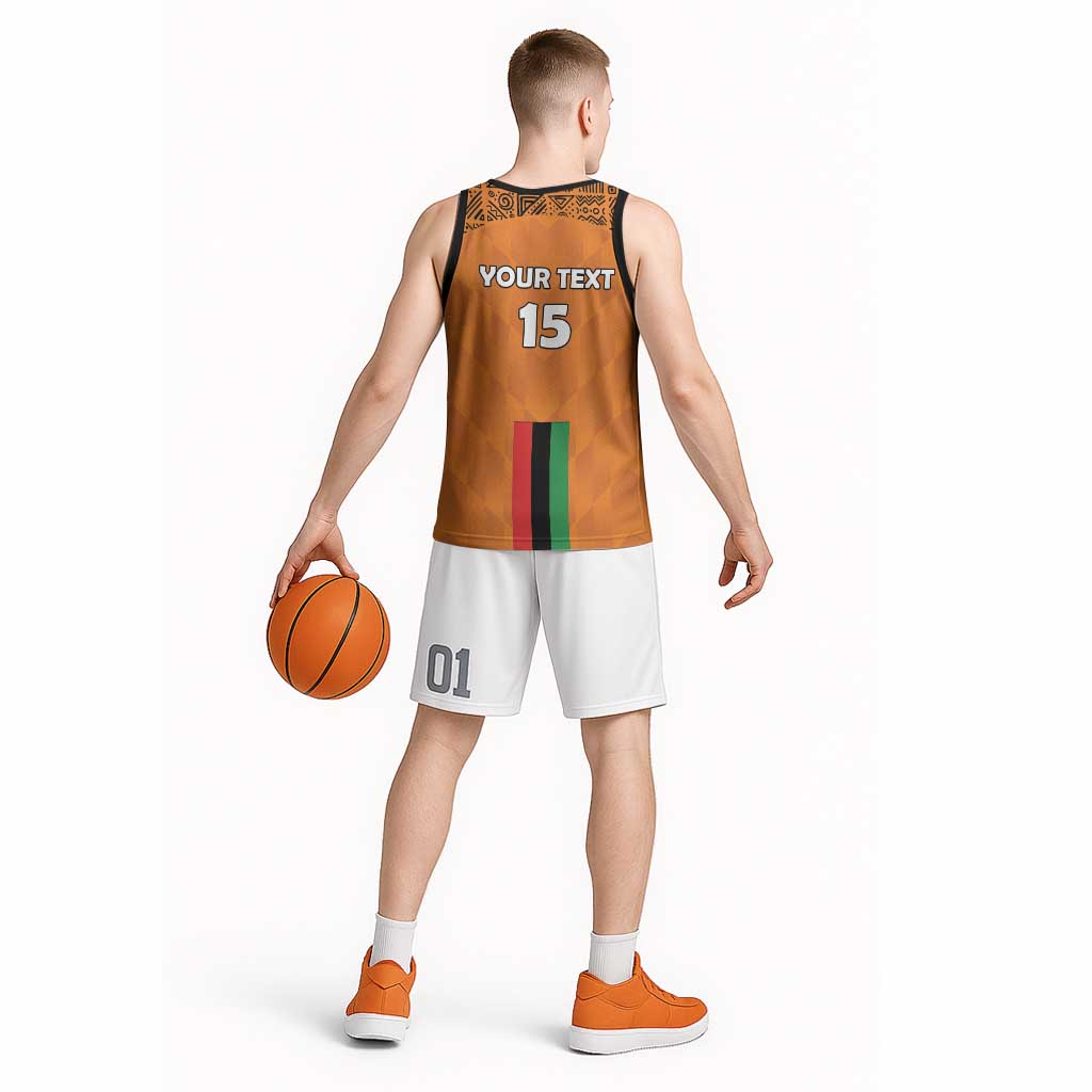 Custom Zambia Football Basketball Jersey Go Chipolopolo Go - Wonder Print Shop