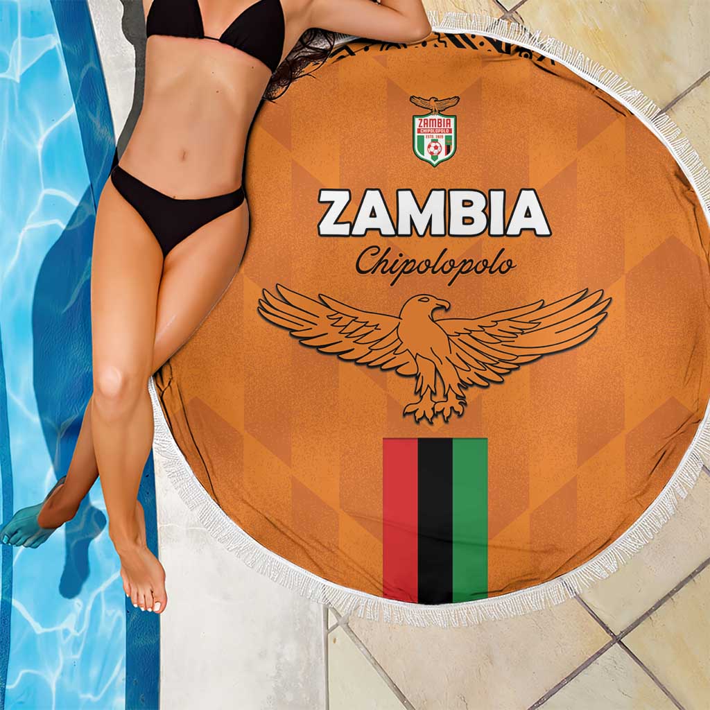 Zambia Football Beach Blanket Go Chipolopolo Go - Wonder Print Shop