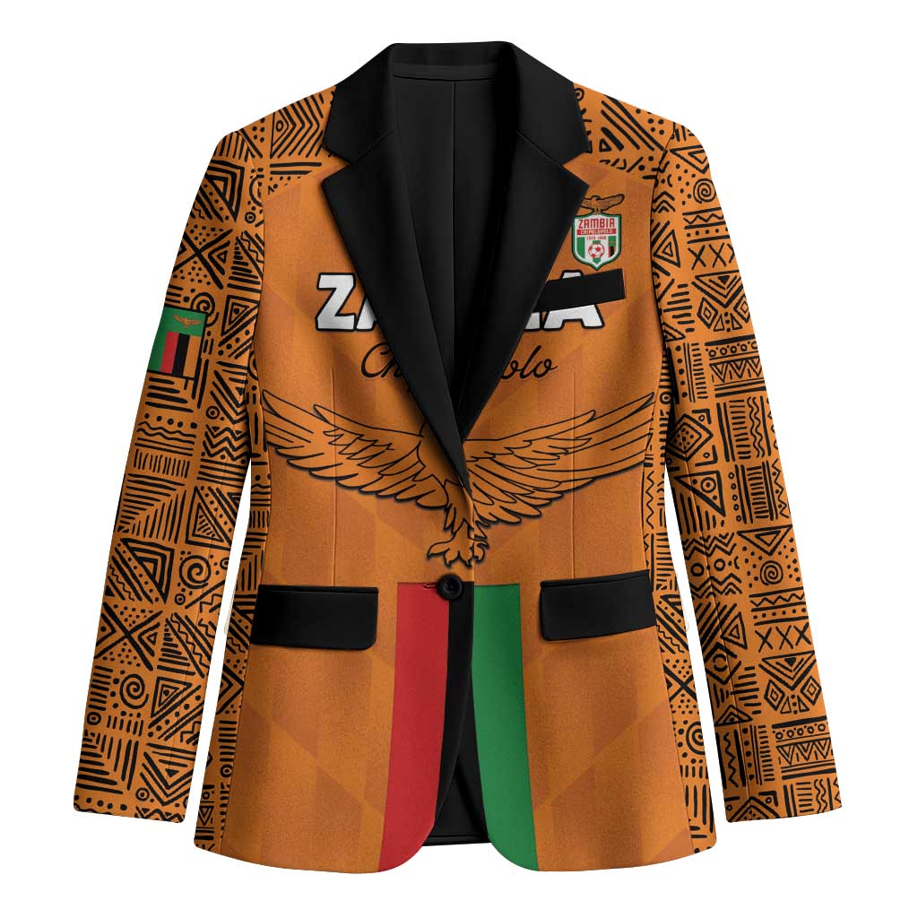 Custom Zambia Football Blazer Go Chipolopolo Go - Wonder Print Shop