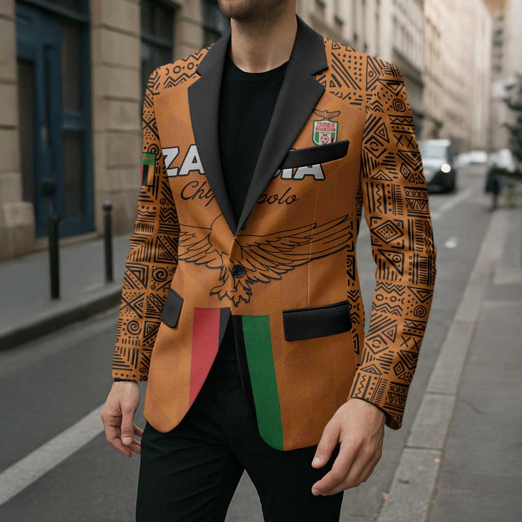 Custom Zambia Football Blazer Go Chipolopolo Go - Wonder Print Shop