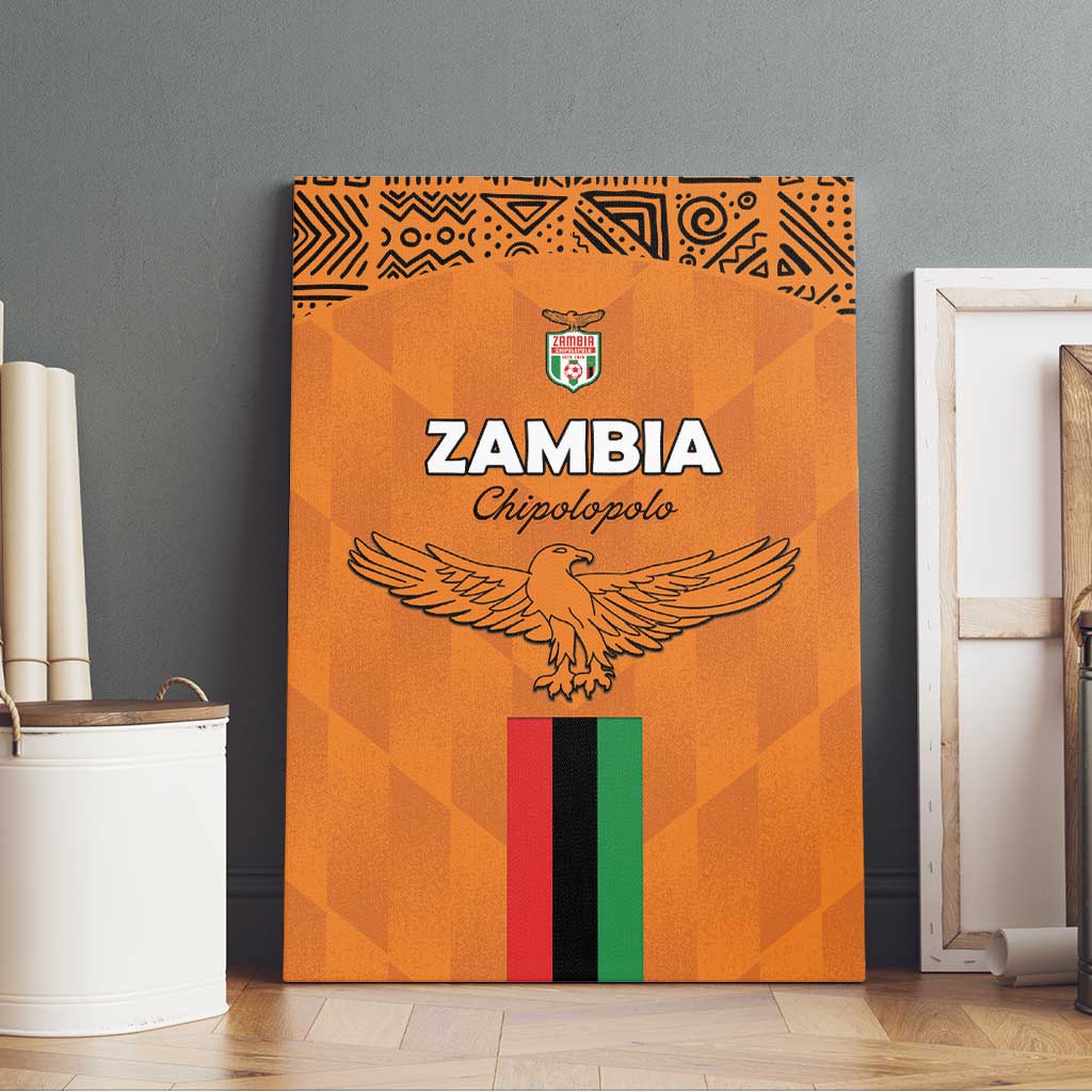 Zambia Football Canvas Wall Art Go Chipolopolo Go - Wonder Print Shop
