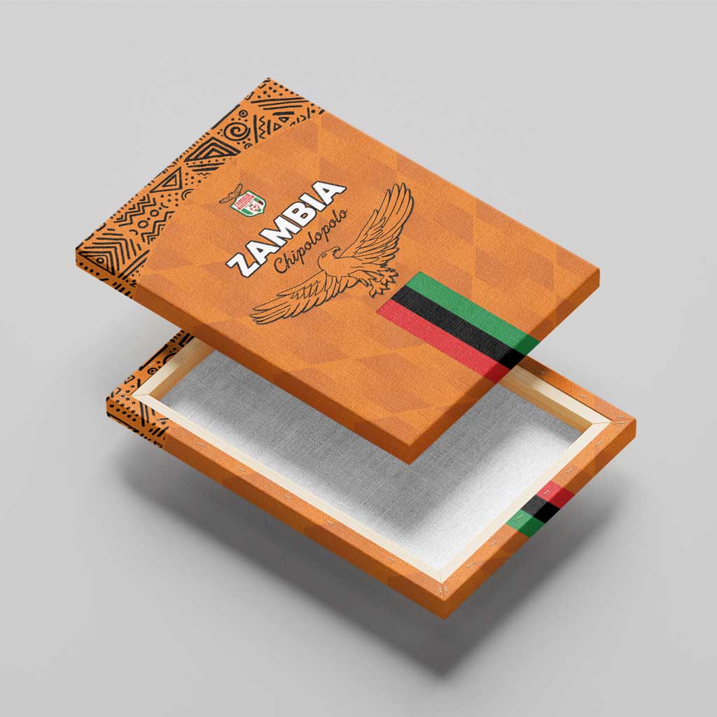 Zambia Football Canvas Wall Art Go Chipolopolo Go - Wonder Print Shop
