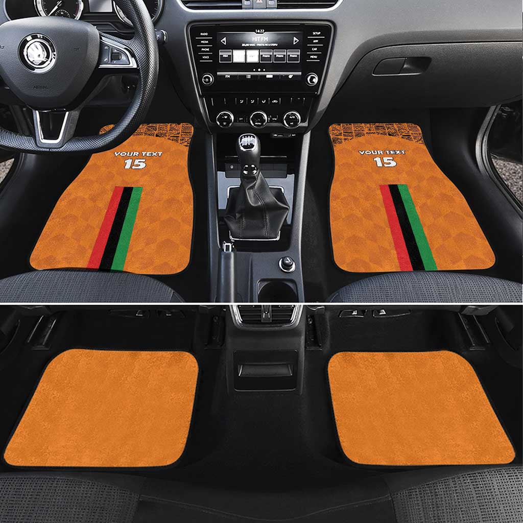 Zambia Football Car Mats Go Chipolopolo Go - Wonder Print Shop