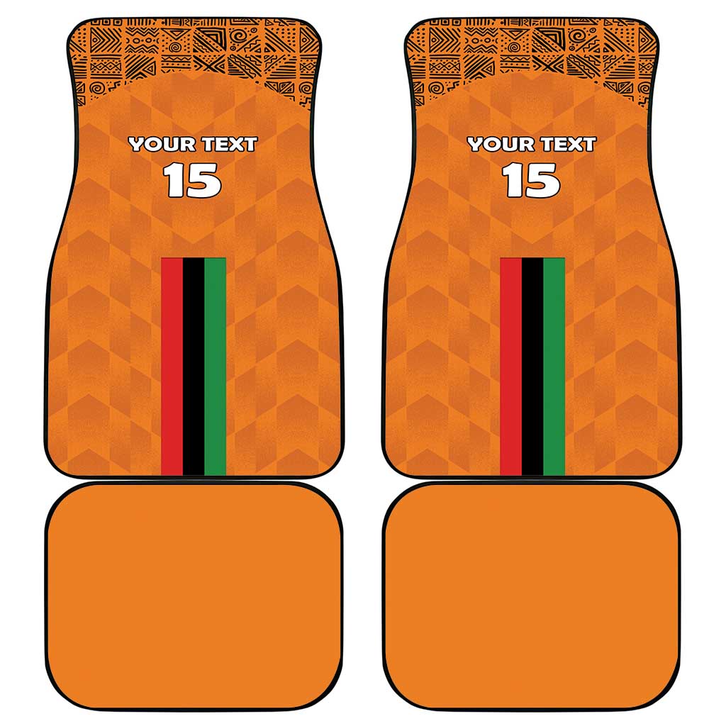 Zambia Football Car Mats Go Chipolopolo Go - Wonder Print Shop