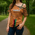 Custom Zambia Football Cross Shoulder Shirt Go Chipolopolo Go - Wonder Print Shop