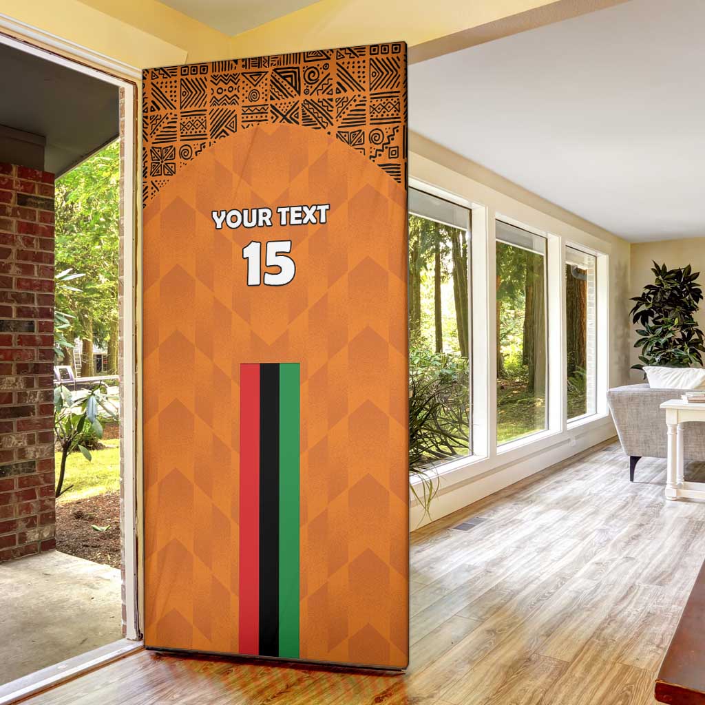 Zambia Football Door Cover Go Chipolopolo Go - Wonder Print Shop