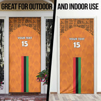 Zambia Football Door Cover Go Chipolopolo Go - Wonder Print Shop