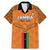 Custom Zambia Football Family Matching Mermaid Dress and Hawaiian Shirt Go Chipolopolo Go - Wonder Print Shop
