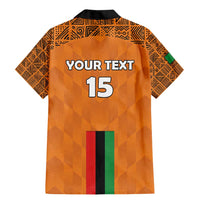 Custom Zambia Football Family Matching Mermaid Dress and Hawaiian Shirt Go Chipolopolo Go - Wonder Print Shop