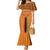 Custom Zambia Football Family Matching Mermaid Dress and Hawaiian Shirt Go Chipolopolo Go - Wonder Print Shop