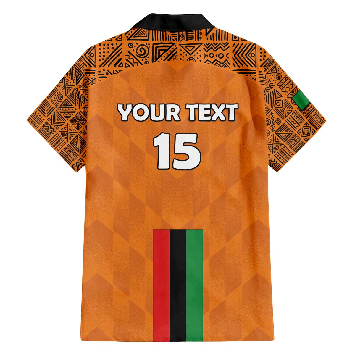 Custom Zambia Football Family Matching Off The Shoulder Long Sleeve Dress and Hawaiian Shirt Go Chipolopolo Go - Wonder Print Shop