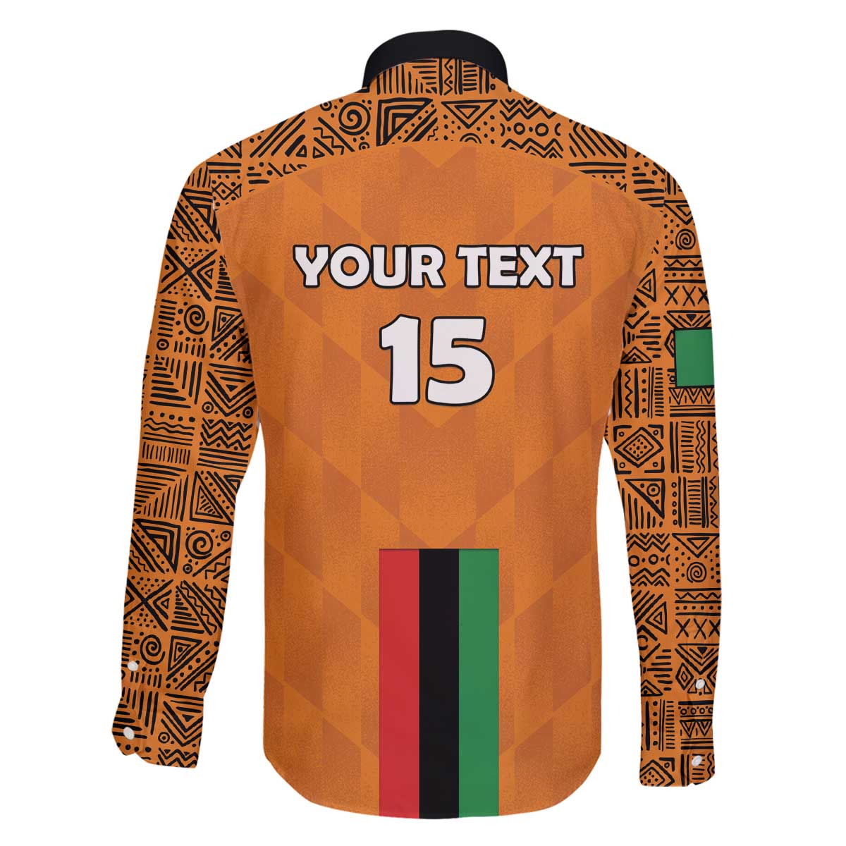 Custom Zambia Football Family Matching Off The Shoulder Long Sleeve Dress and Hawaiian Shirt Go Chipolopolo Go - Wonder Print Shop