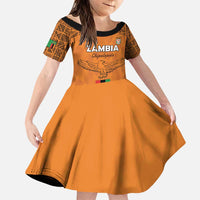 Custom Zambia Football Family Matching Puletasi and Hawaiian Shirt Go Chipolopolo Go - Wonder Print Shop