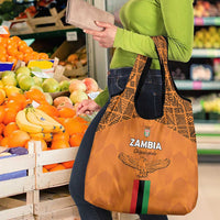 Zambia Football Grocery Bag Go Chipolopolo Go - Wonder Print Shop