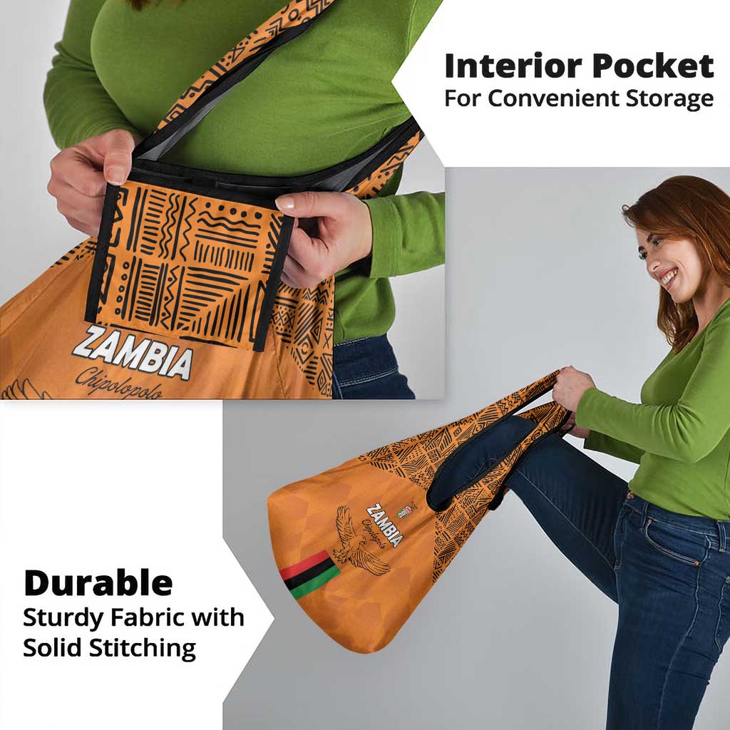 Zambia Football Grocery Bag Go Chipolopolo Go - Wonder Print Shop