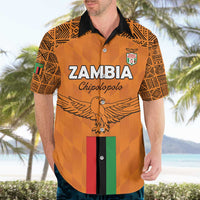 Custom Zambia Football Hawaiian Shirt Go Chipolopolo Go - Wonder Print Shop