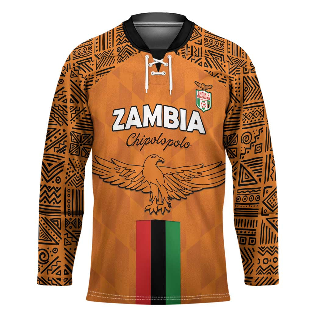 Custom Zambia Football Hockey Jersey Go Chipolopolo Go - Wonder Print Shop