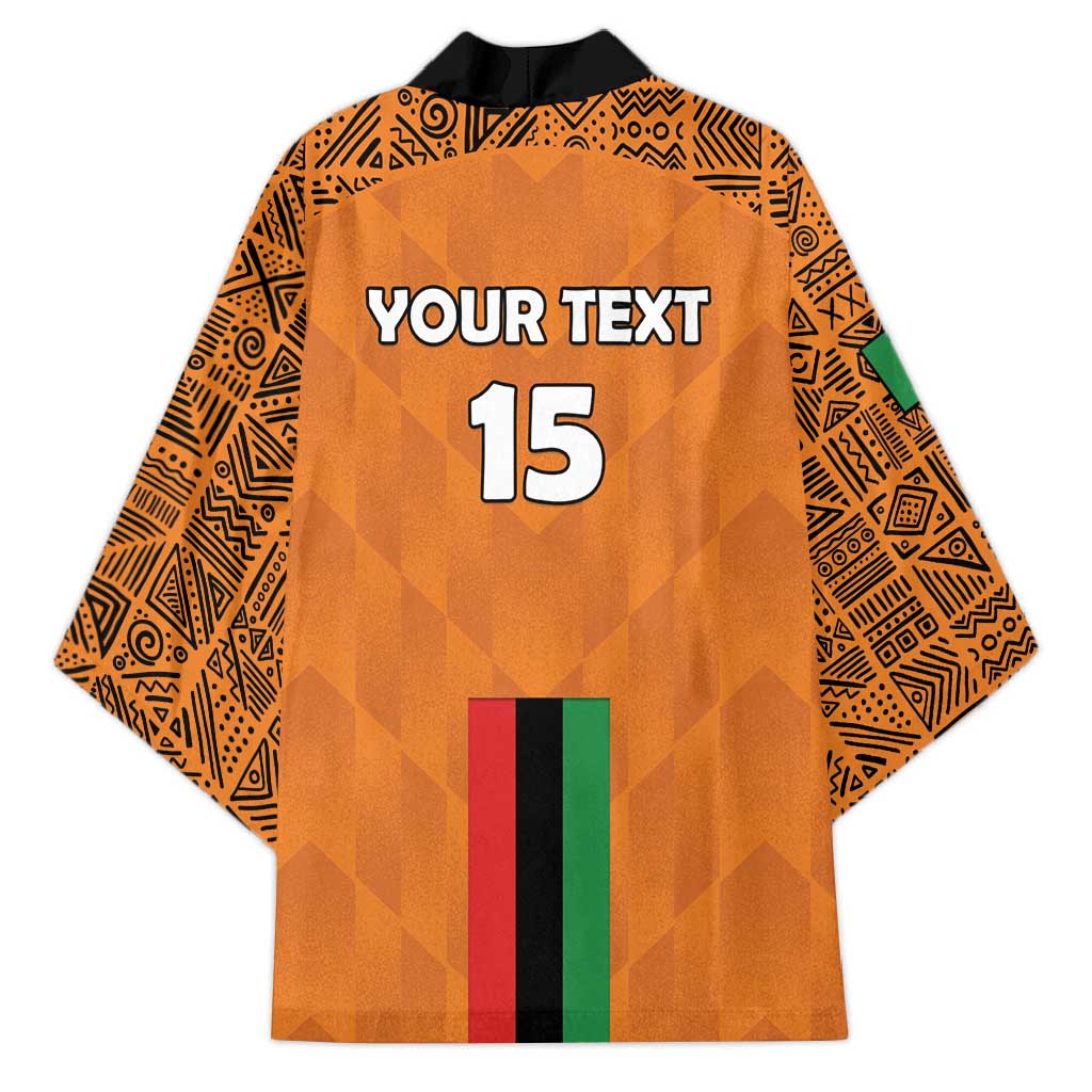 Custom Zambia Football Kimono Go Chipolopolo Go - Wonder Print Shop