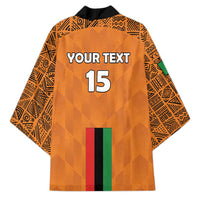 Custom Zambia Football Kimono Go Chipolopolo Go - Wonder Print Shop