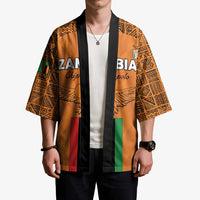 Custom Zambia Football Kimono Go Chipolopolo Go - Wonder Print Shop