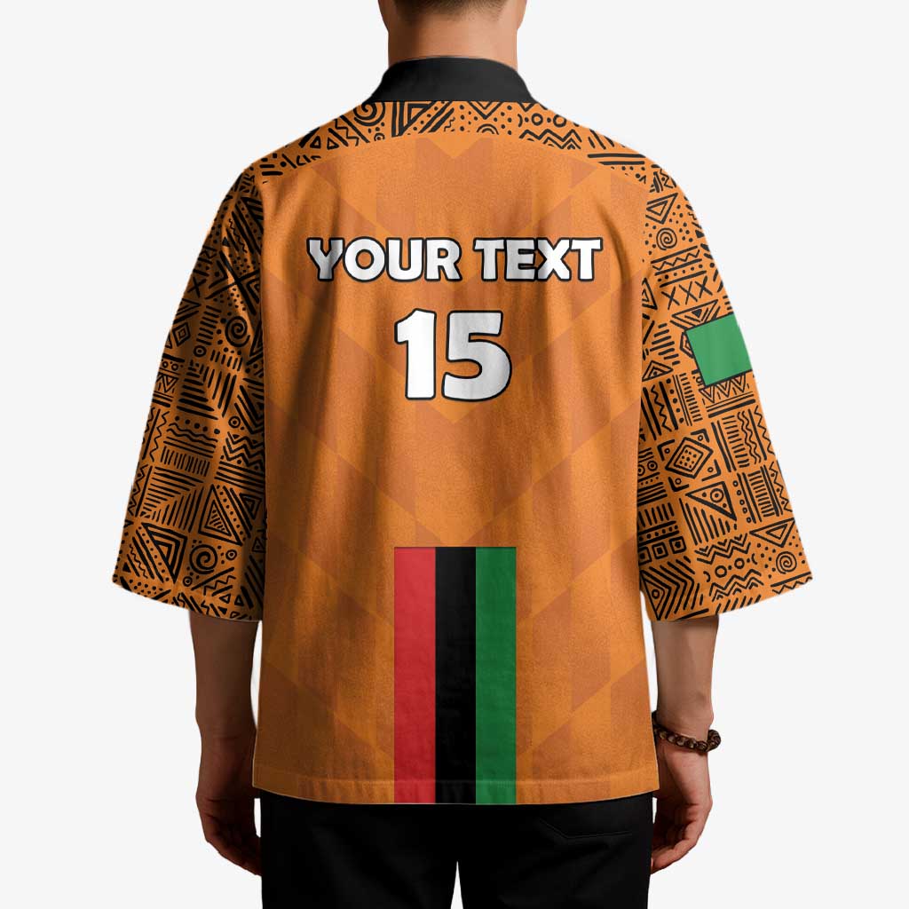 Custom Zambia Football Kimono Go Chipolopolo Go - Wonder Print Shop