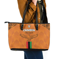 Zambia Football Leather Tote Bag Go Chipolopolo Go - Wonder Print Shop