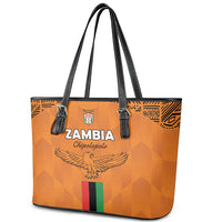 Zambia Football Leather Tote Bag Go Chipolopolo Go - Wonder Print Shop
