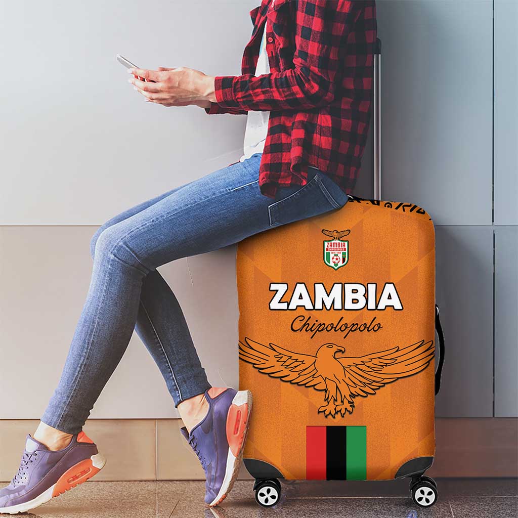 Zambia Football Luggage Cover Go Chipolopolo Go - Wonder Print Shop