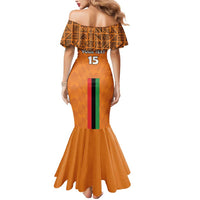 Custom Zambia Football Mermaid Dress Go Chipolopolo Go - Wonder Print Shop