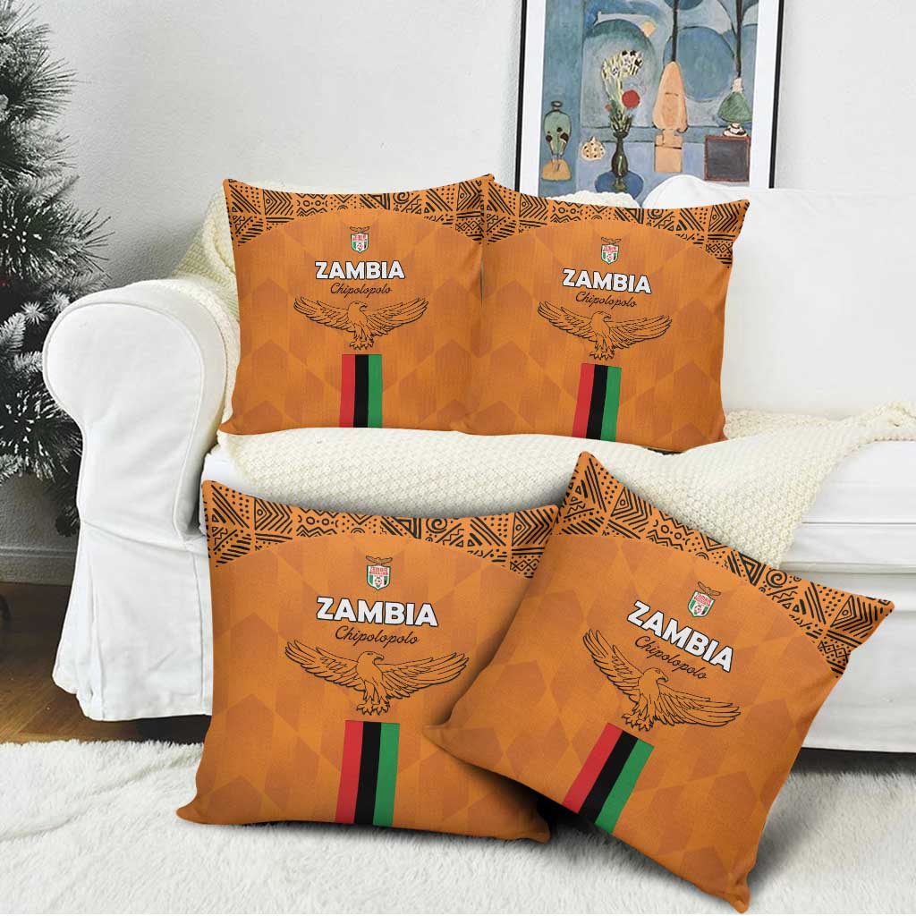 Zambia Football Pillow Cover Go Chipolopolo Go - Wonder Print Shop