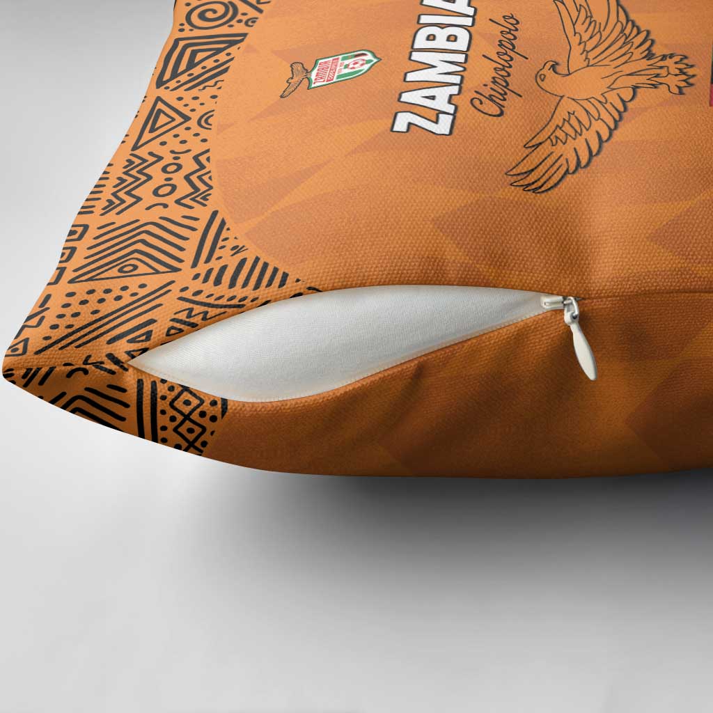 Zambia Football Pillow Cover Go Chipolopolo Go - Wonder Print Shop