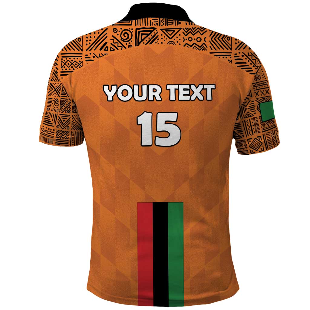 Custom Zambia Football Polo Shirt Go Chipolopolo Go - Wonder Print Shop