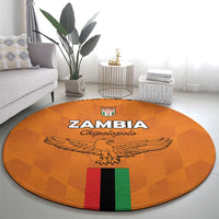 Zambia Football Round Carpet Go Chipolopolo Go - Wonder Print Shop