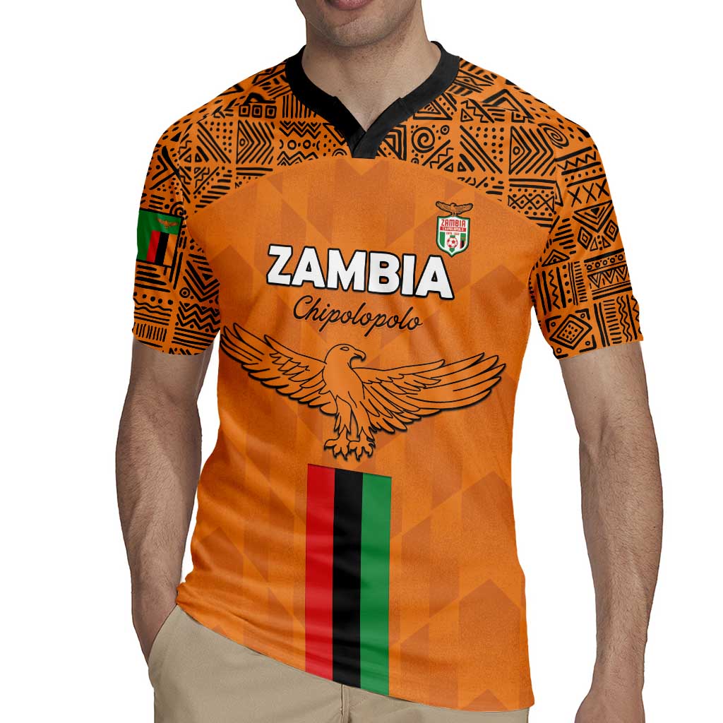 Custom Zambia Football Rugby Jersey Go Chipolopolo Go - Wonder Print Shop