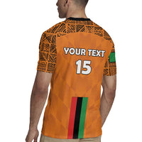 Custom Zambia Football Rugby Jersey Go Chipolopolo Go - Wonder Print Shop