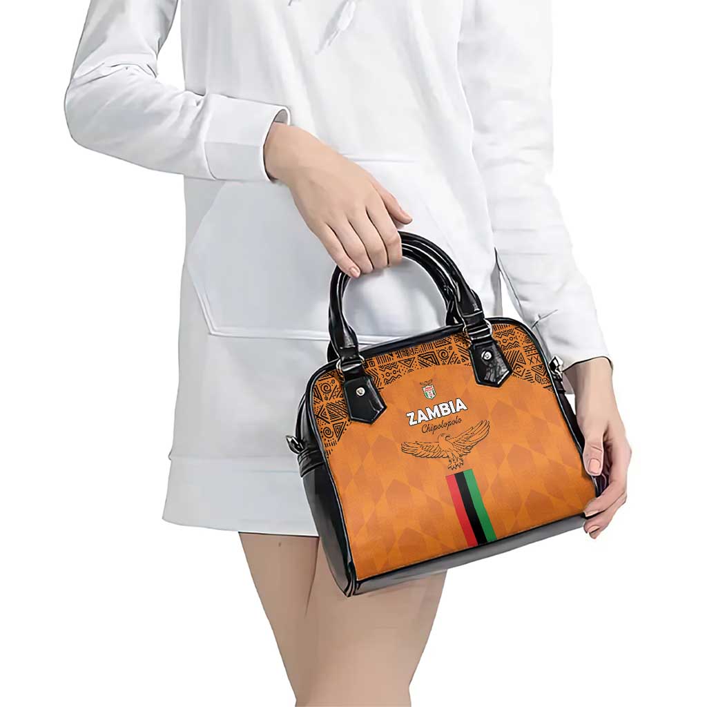 Zambia Football Shoulder Handbag Go Chipolopolo Go - Wonder Print Shop