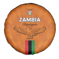 Zambia Football Spare Tire Cover Go Chipolopolo Go - Wonder Print Shop