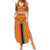 Custom Zambia Football Summer Maxi Dress Go Chipolopolo Go - Wonder Print Shop