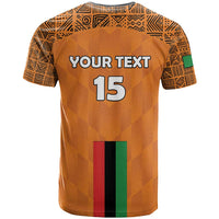 Custom Zambia Football T Shirt Go Chipolopolo Go - Wonder Print Shop