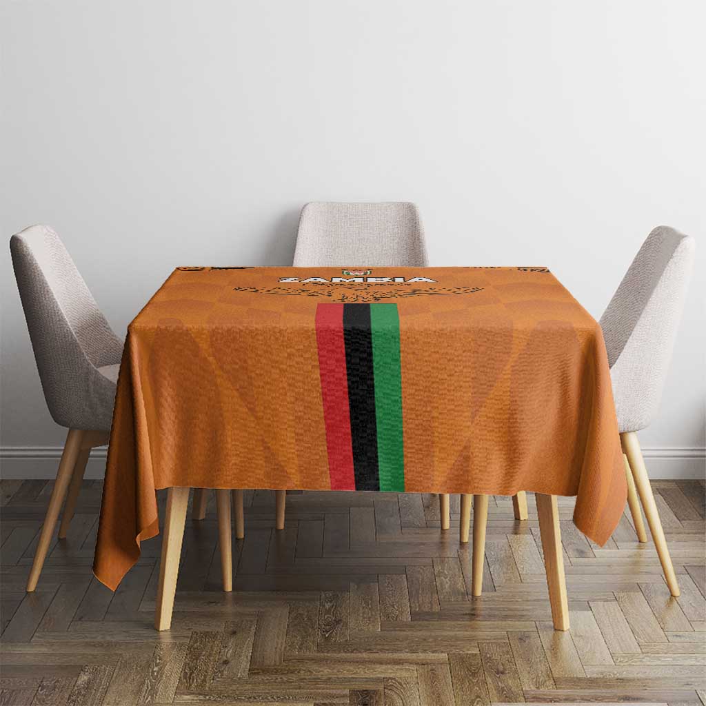 Zambia Football Tablecloth Go Chipolopolo Go - Wonder Print Shop