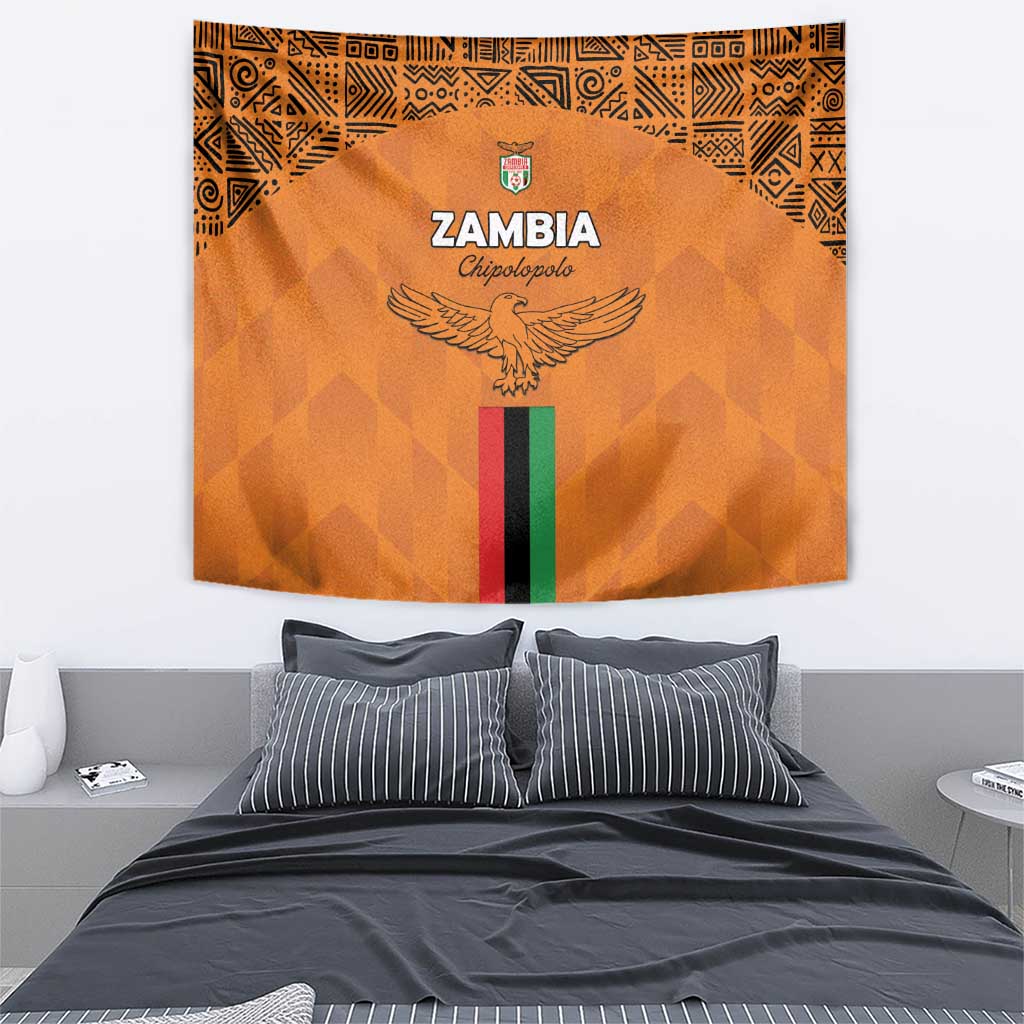 Zambia Football Tapestry Go Chipolopolo Go - Wonder Print Shop