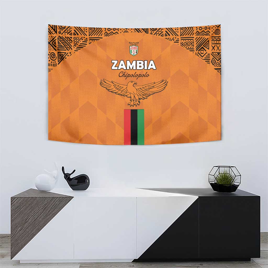 Zambia Football Tapestry Go Chipolopolo Go - Wonder Print Shop
