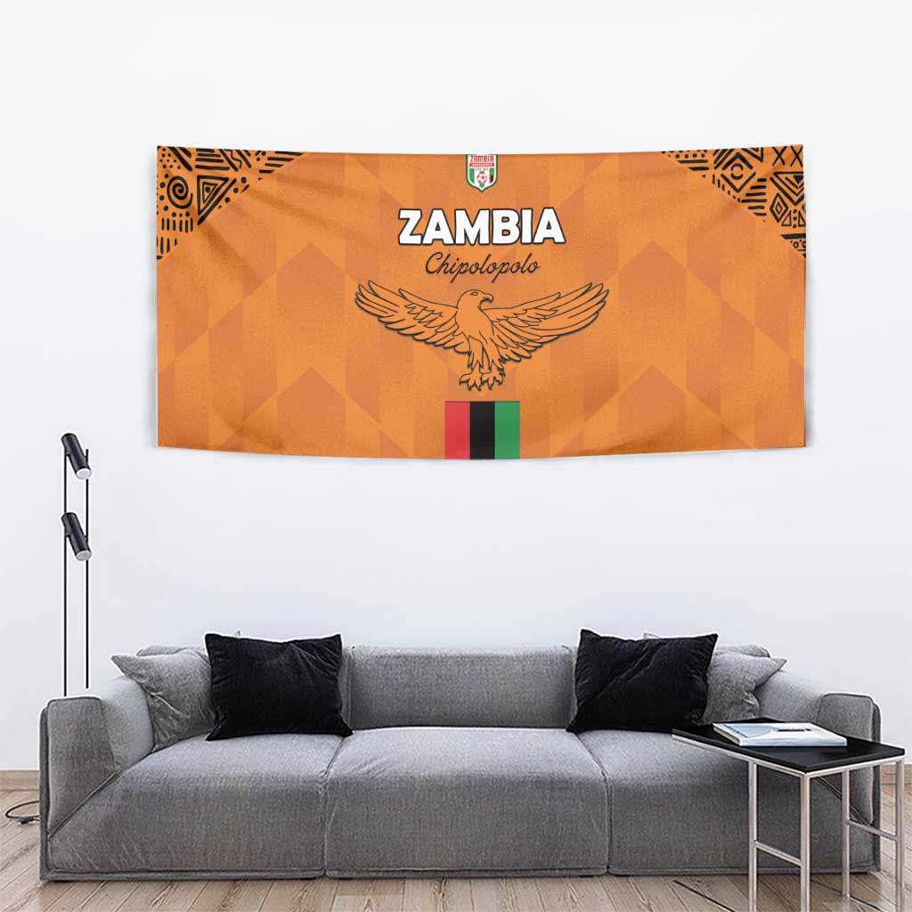 Zambia Football Tapestry Go Chipolopolo Go - Wonder Print Shop