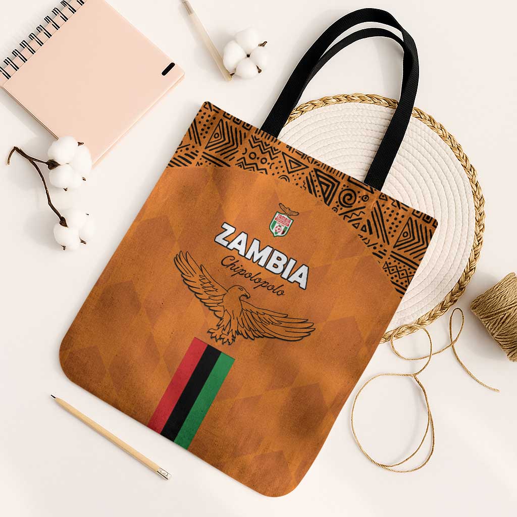 Zambia Football Tote Bag Go Chipolopolo Go - Wonder Print Shop