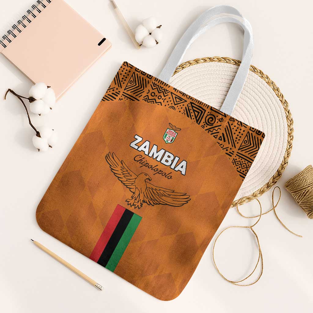 Zambia Football Tote Bag Go Chipolopolo Go - Wonder Print Shop