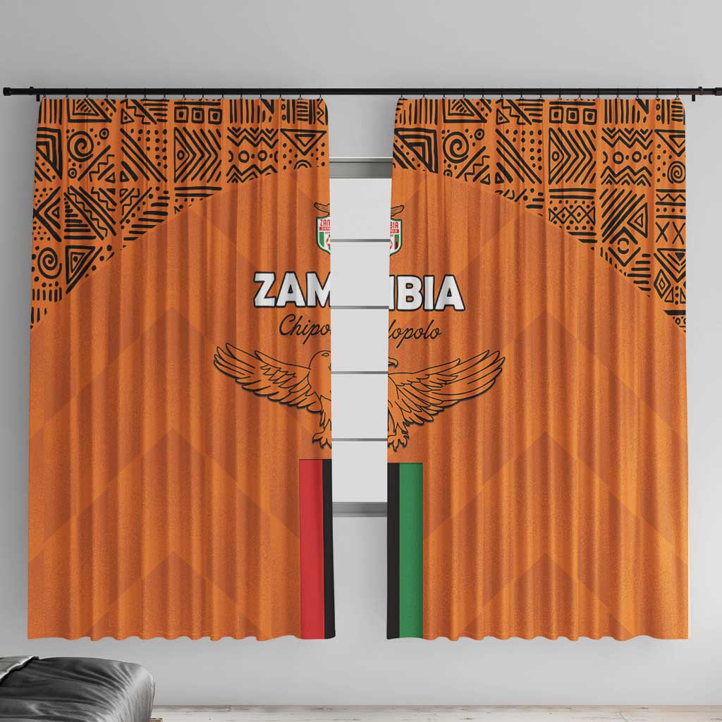 Zambia Football Window Curtain Go Chipolopolo Go - Wonder Print Shop